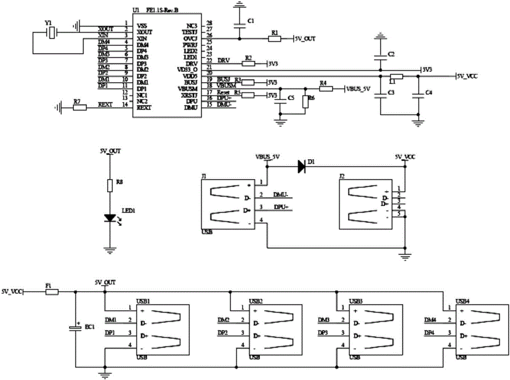 一种多功能HUB的制作方法与工艺