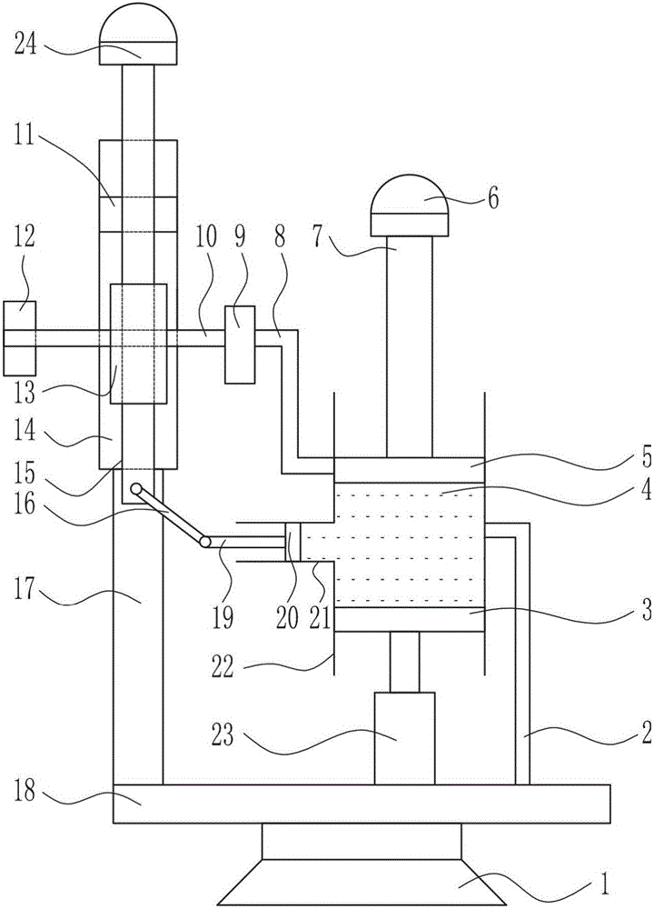 一种萤石矿勘测用照明装置的制作方法