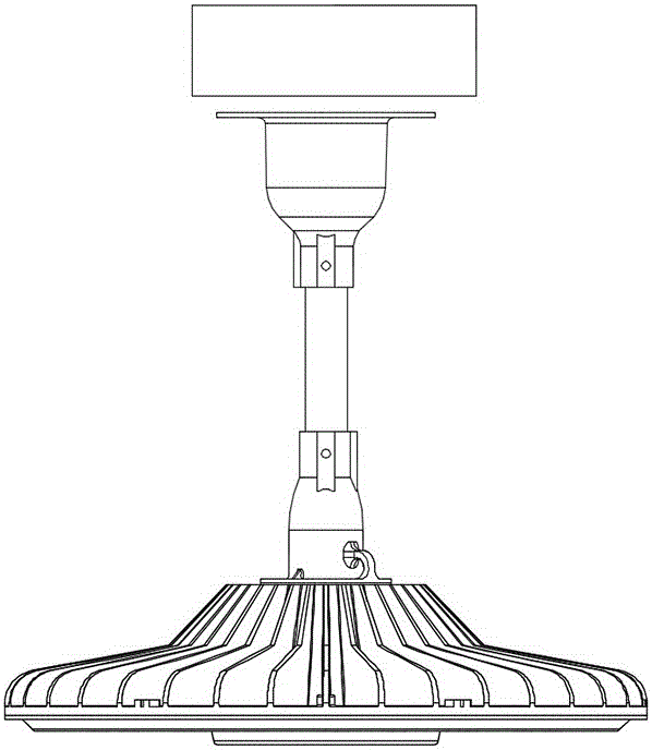 安装在天花板上的LED照明灯具的制作方法与工艺