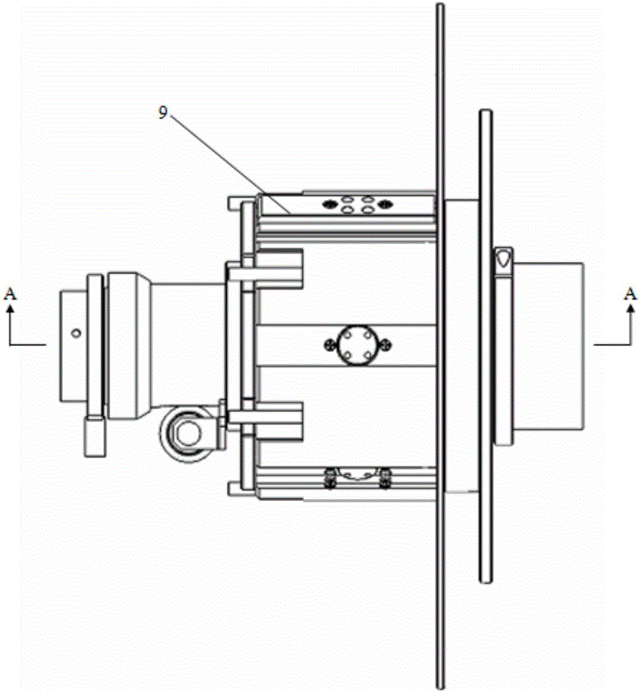 一種連鎖鎧裝機(jī)氣動(dòng)張緊機(jī)構(gòu)的制作方法與工藝