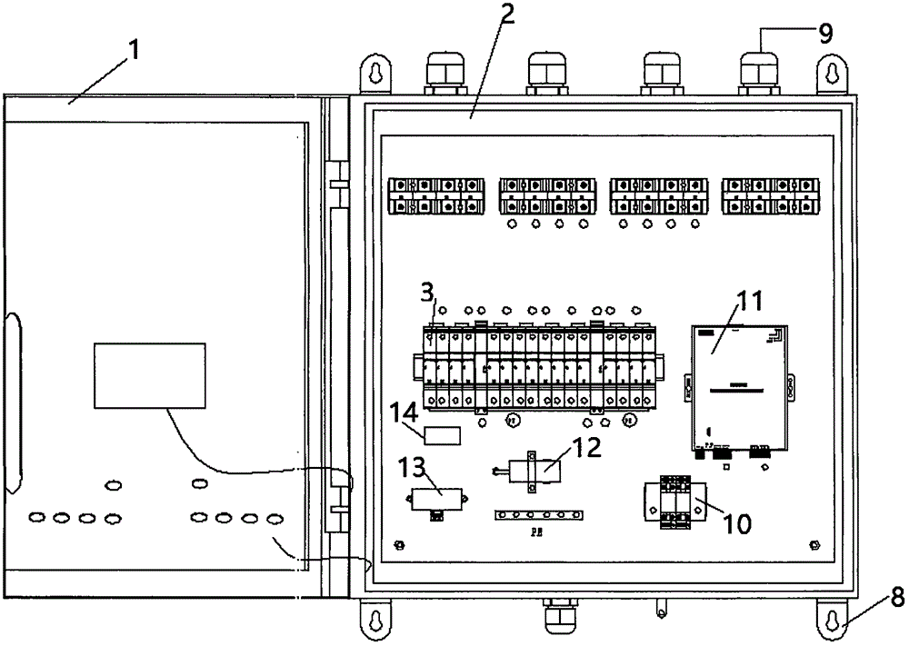 一種可壁掛式電源防雷器的制作方法與工藝