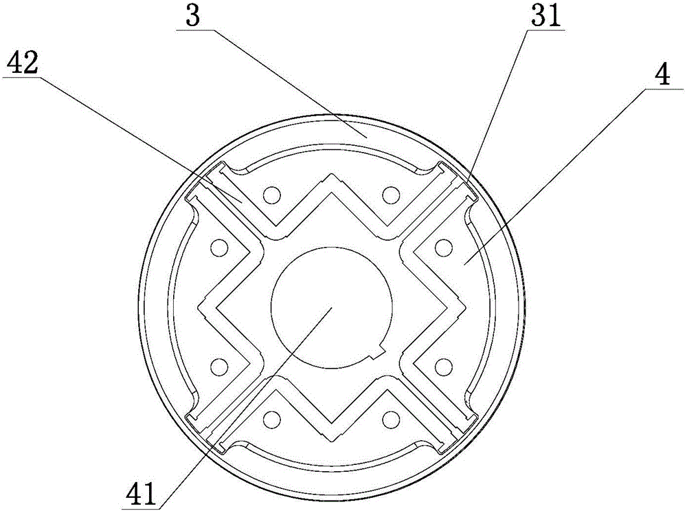 一種高起動(dòng)轉(zhuǎn)矩永磁同步電機(jī)的轉(zhuǎn)子的制作方法與工藝