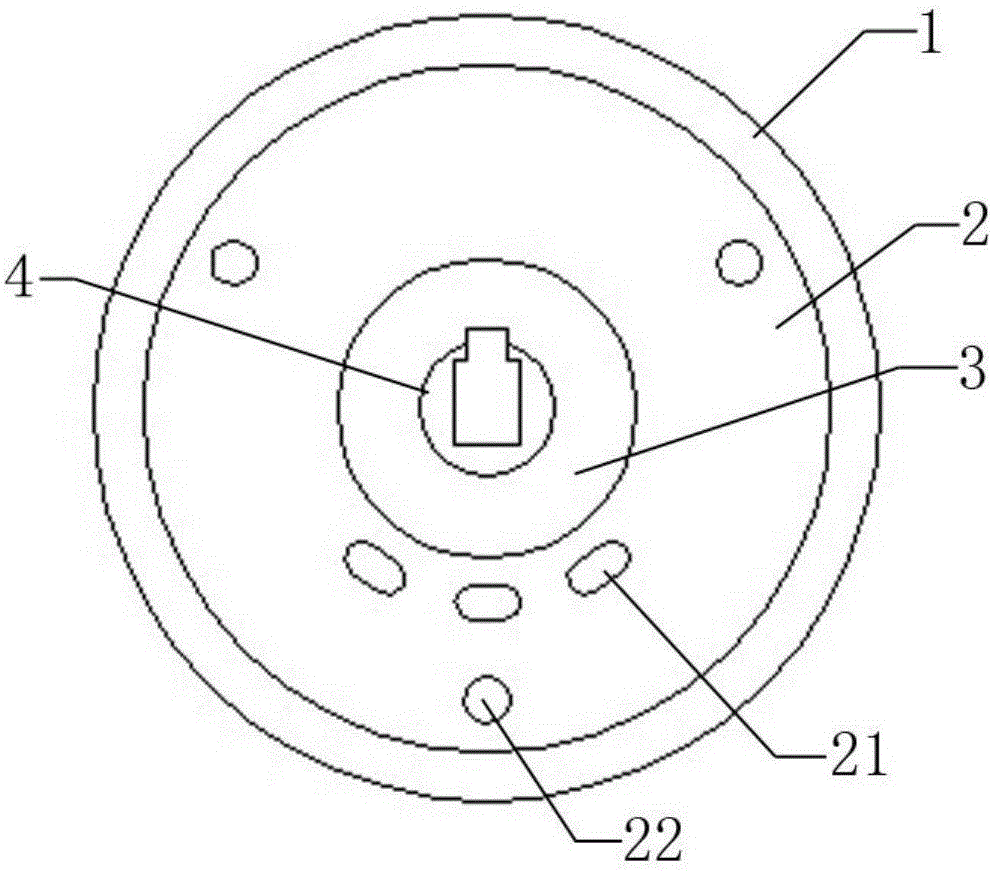 一種便于放取的電機(jī)轉(zhuǎn)子拉鍵槽夾具的制作方法與工藝