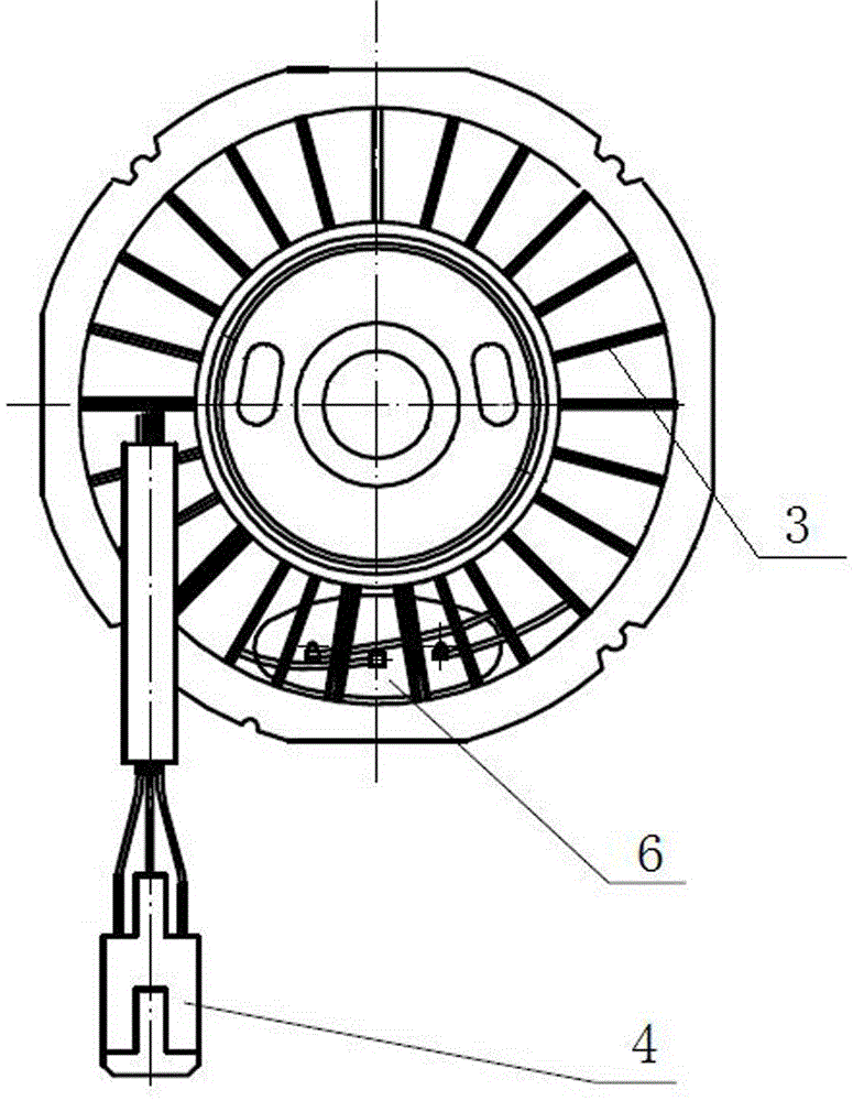 一种用于涡旋压缩机的低损耗电机的制作方法与工艺