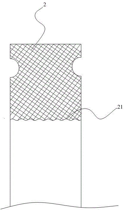 触摸屏排线接口防折断结构的制作方法与工艺