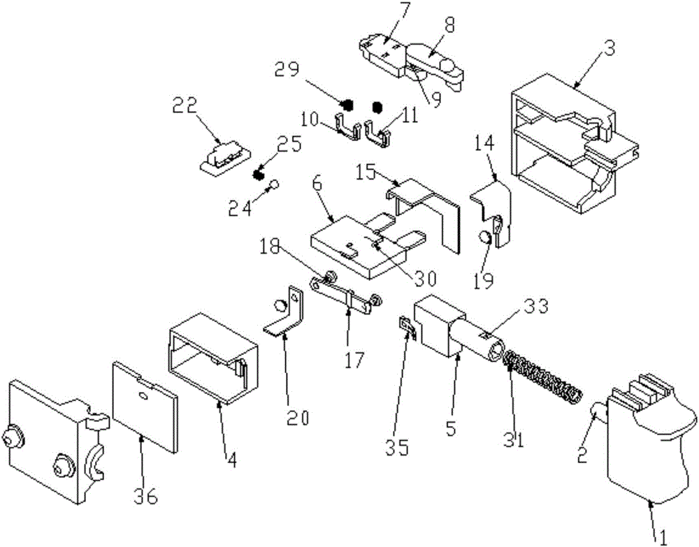 電動(dòng)工具的換向開關(guān)的制作方法與工藝