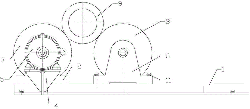 一种具有调节槽的轴承座底座的制造方法与工艺