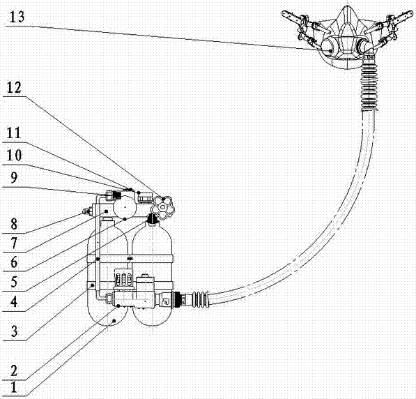高空跳傘供氧裝置的制造方法