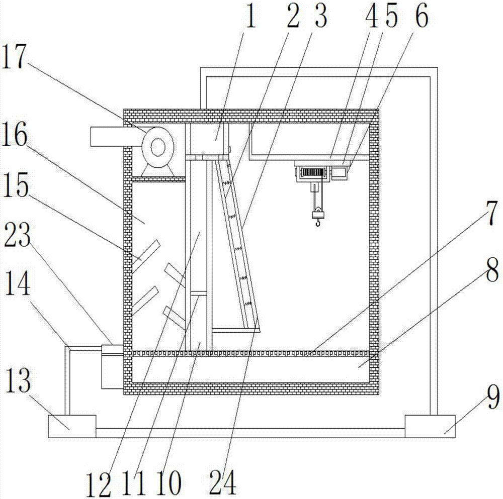 一種水簾噴漆室及其噴漆方法與制造工藝