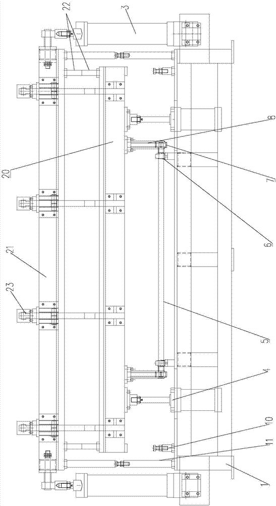 一种门发泡夹具结构的制造方法与工艺