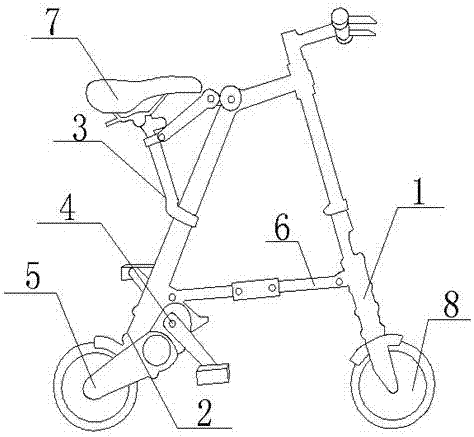 一种新型折叠自行车的制造方法与工艺
