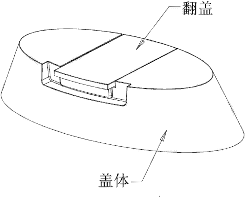 一種防盜翻蓋的制造方法與工藝