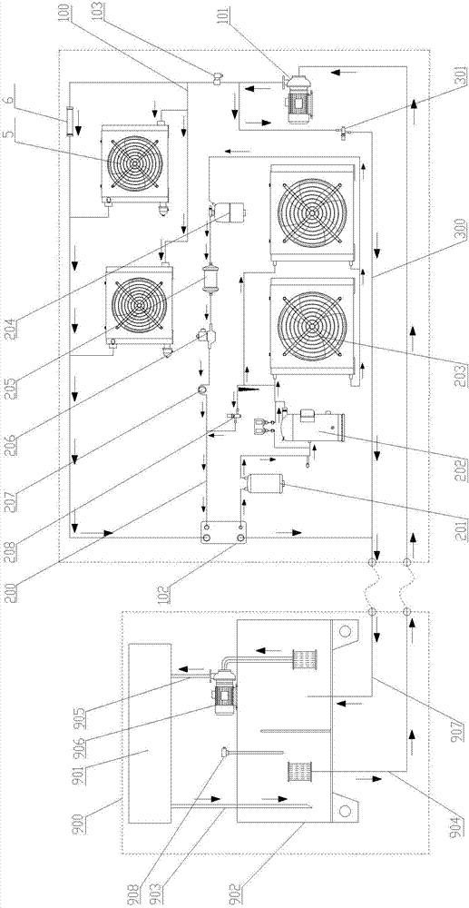 带活塞式泄压阀的液压旁路的工业制冷装置的工作方法与流程