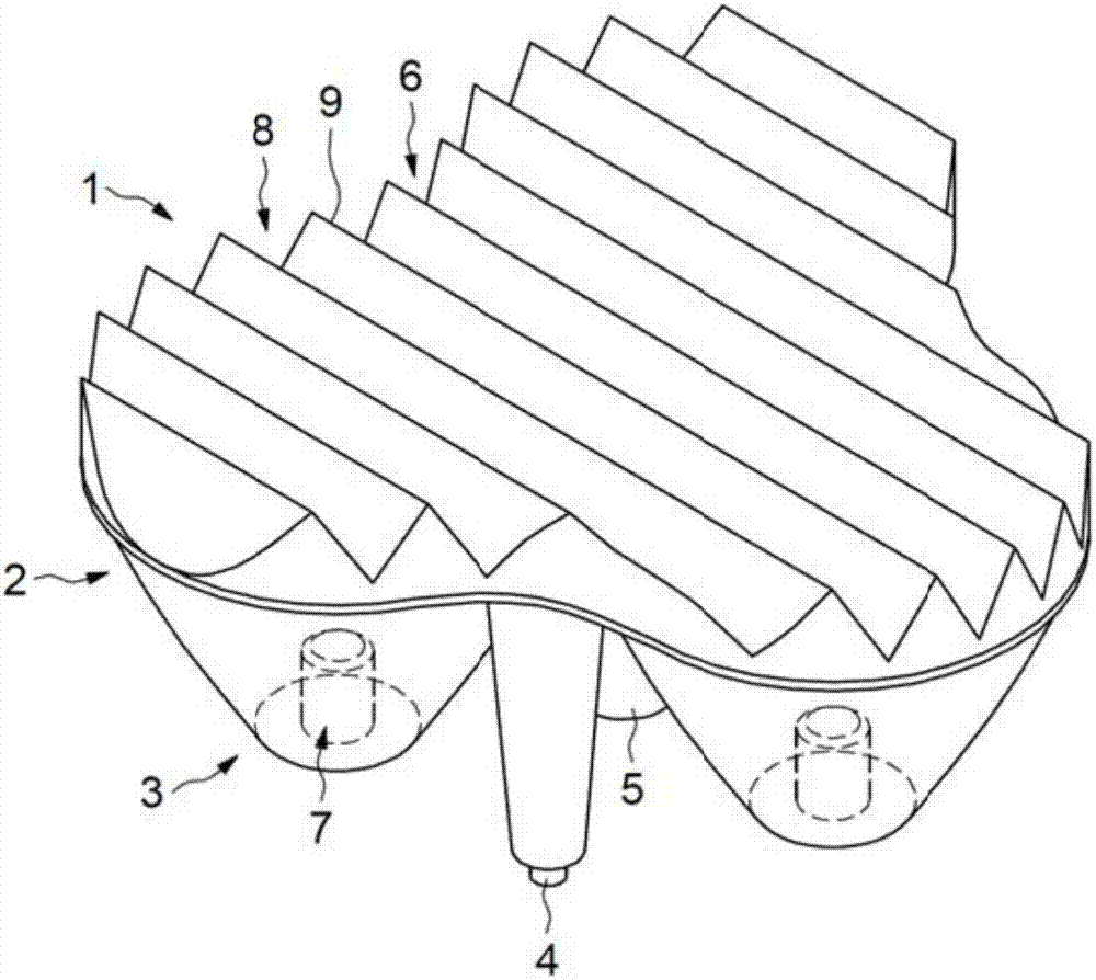 航空器前灯的光束整形器和用于航空器的混合前灯的制造方法与工艺