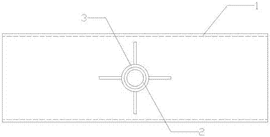 一种扇状套管加固的T型方圆钢管连接节点的制造方法与工艺