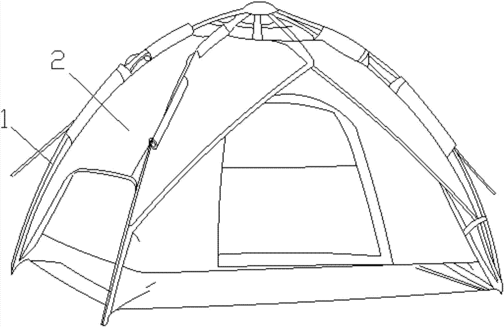 一种防水透气户外帐篷的制造方法与工艺