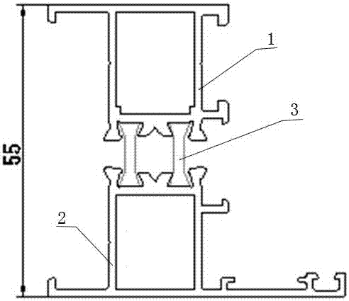 大寬度組合式鋁合金隔熱邊框的制造方法與工藝