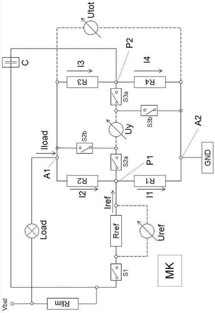 用于確定負(fù)載電流的方法和電池傳感器與流程