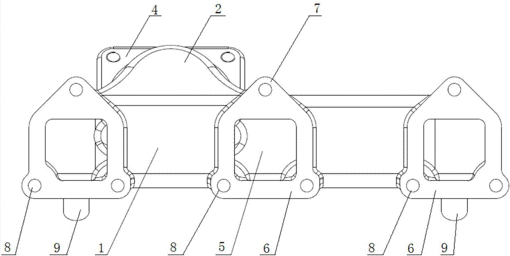 一種內(nèi)燃機(jī)進(jìn)氣管的制造方法與工藝