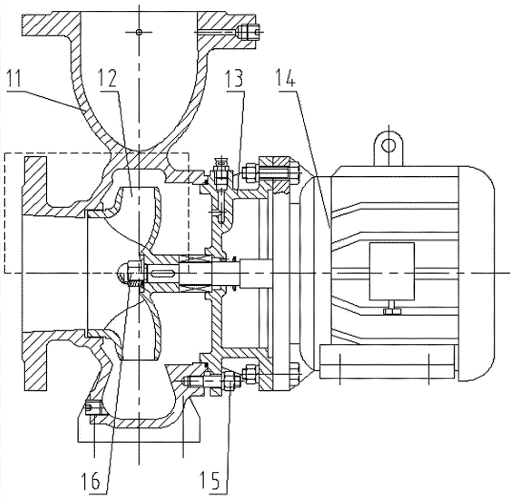 一种便拆式卧式离心泵泵体的制造方法与工艺