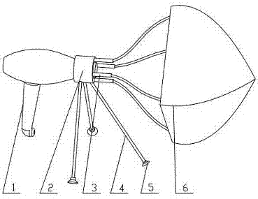 一种伞形吹风机附属便携式支架的制造方法与工艺