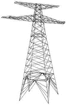 分析计算铁塔每根杆件应力的输电铁塔杆件应力计算方法与流程