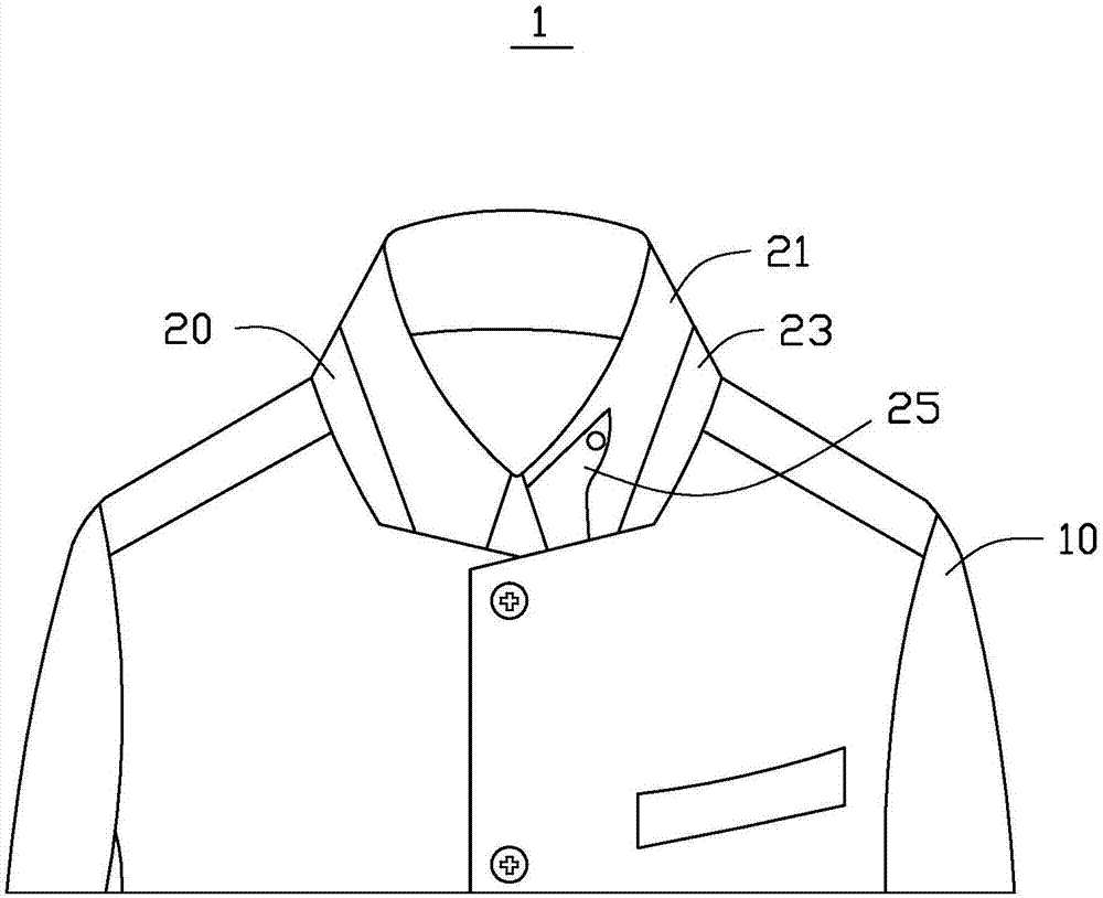 衣領(lǐng)結(jié)構(gòu)及具有衣領(lǐng)結(jié)構(gòu)的上衣的制造方法與工藝