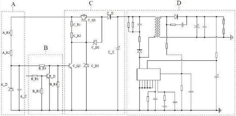 一種寬電壓輸入的可控電源電路的制造方法與工藝