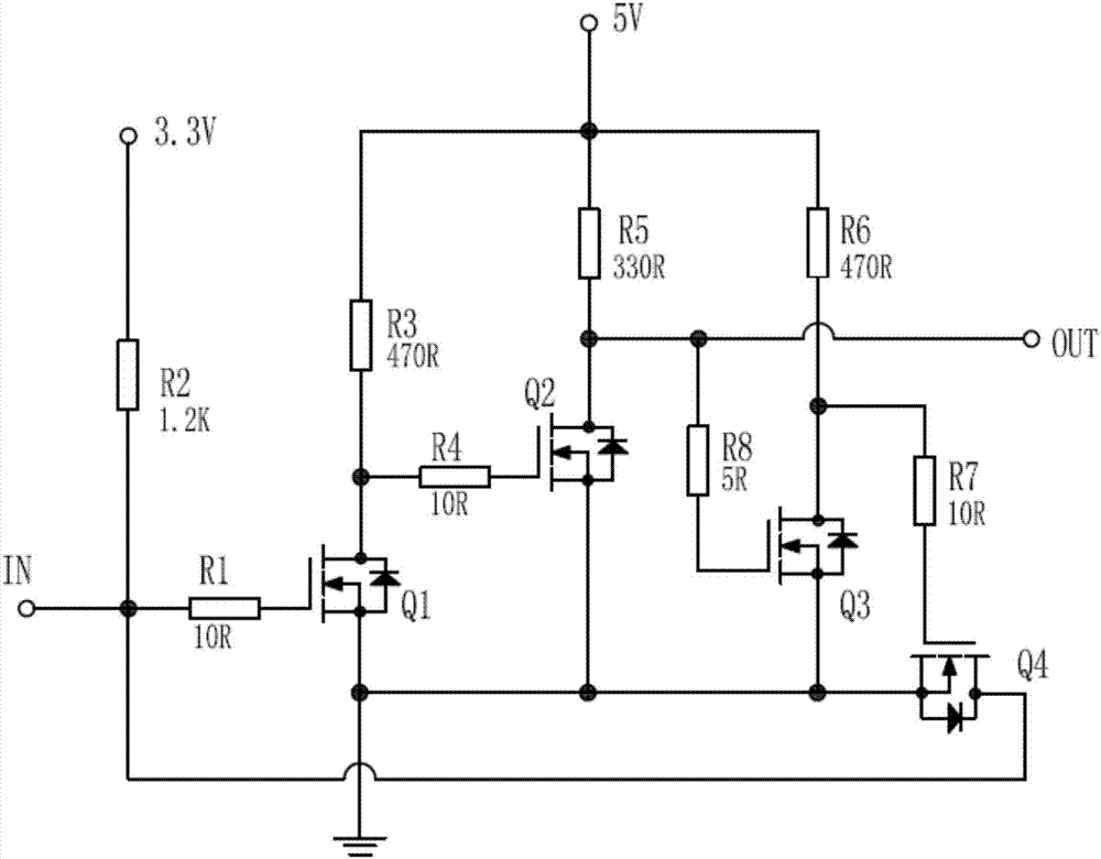 一種改進(jìn)的雙向電平轉(zhuǎn)換電路的制造方法與工藝