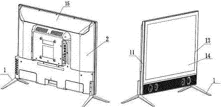 一种DLED液晶电视多尺寸显示屏安装结构的制造方法与工艺