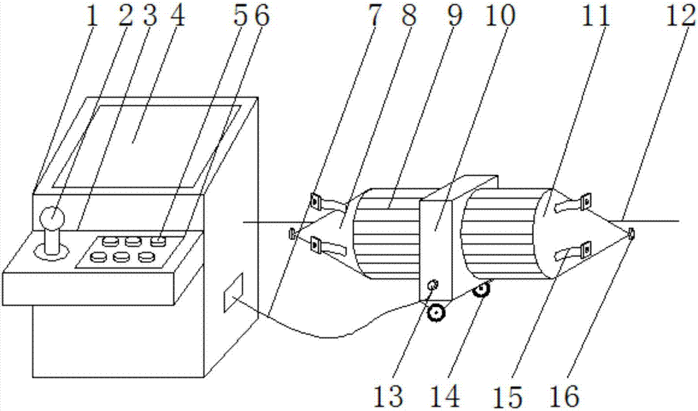 一种连续梁预应力孔道探孔器的制造方法与工艺