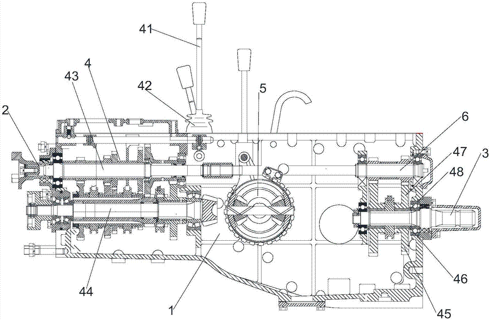 一种履带式拖拉机的传动机构总成的制造方法与工艺
