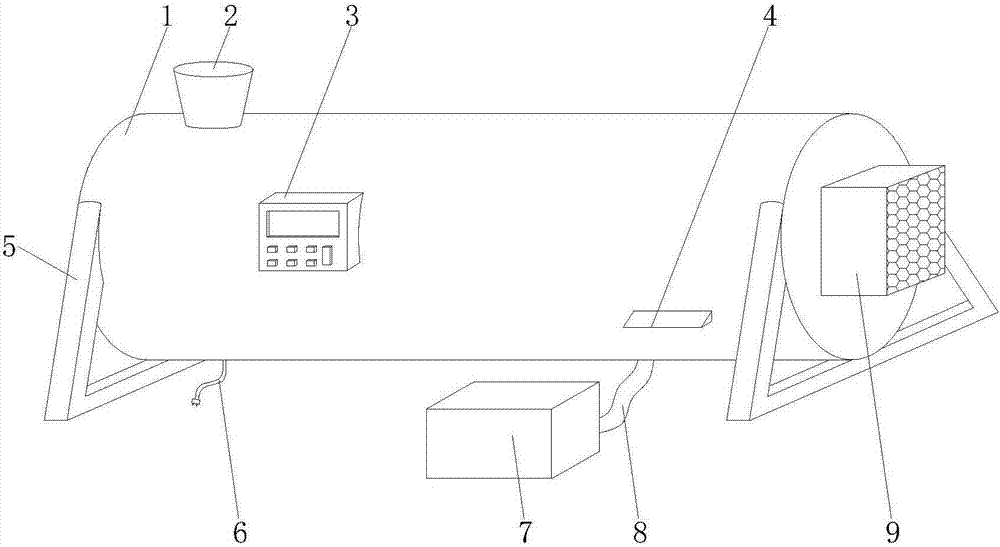 一種具有除塵機構(gòu)的飼料原料攪拌機的制造方法與工藝