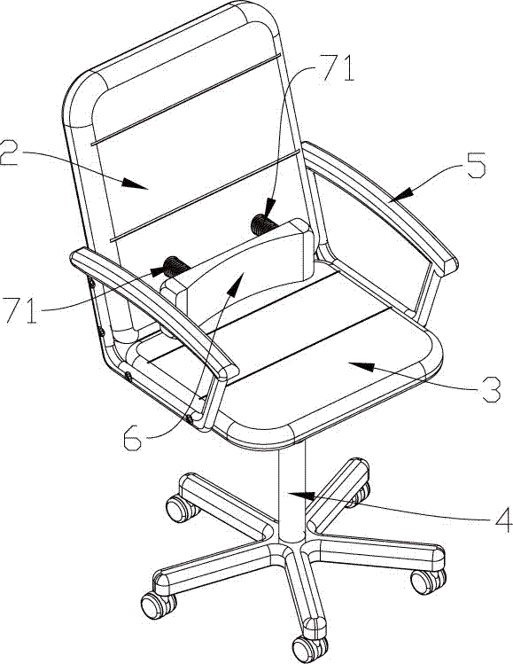 一种用于座椅上的自动伸缩腰托结构的制造方法与工艺