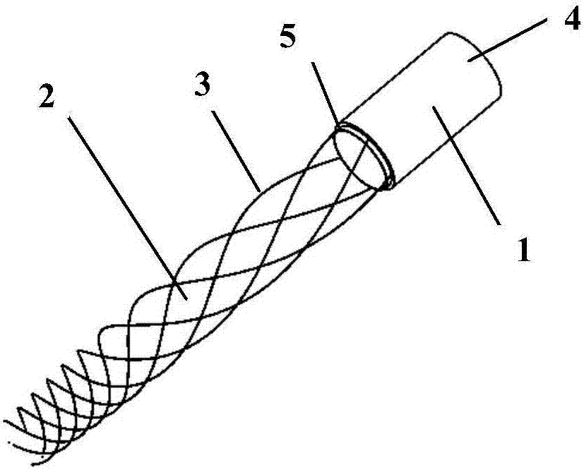 一种调整下滑颗粒物料运动状态的弹性栅管的制造方法与工艺