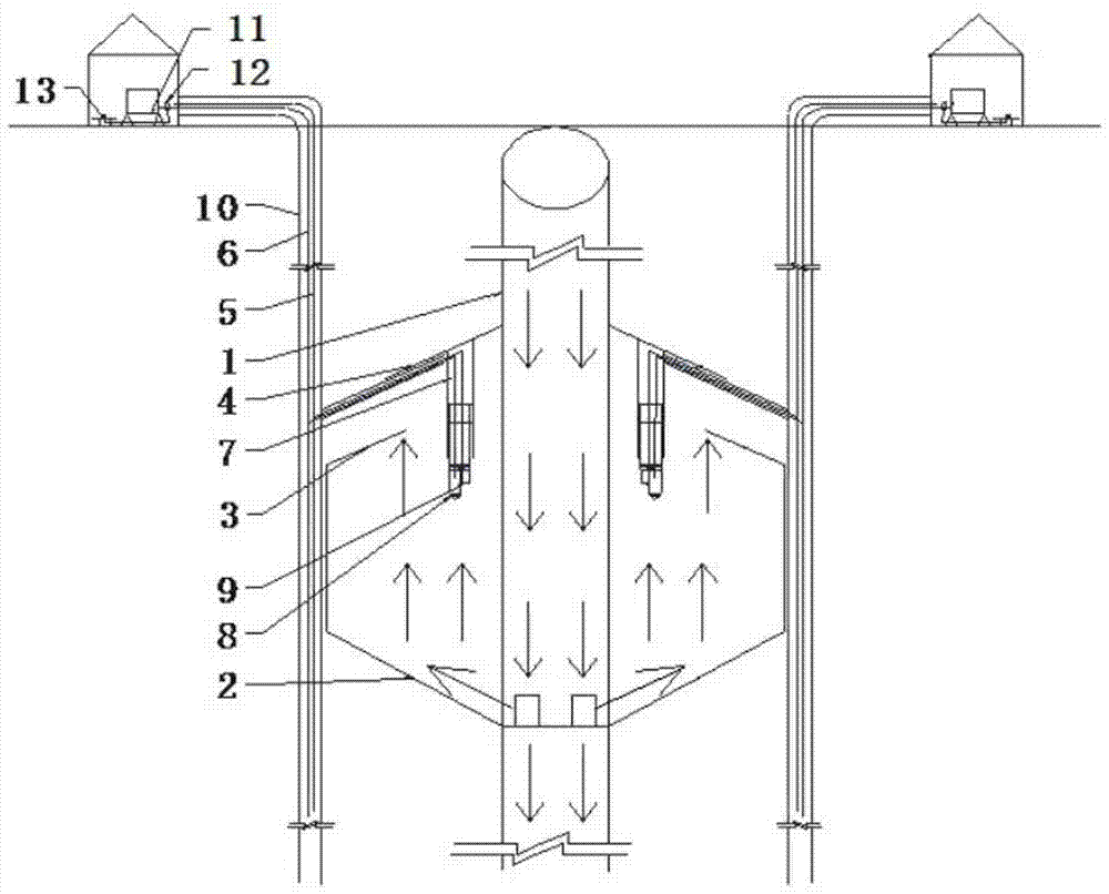 一种可自动冲洗深井管道输送卸压箱系统的制造方法与工艺