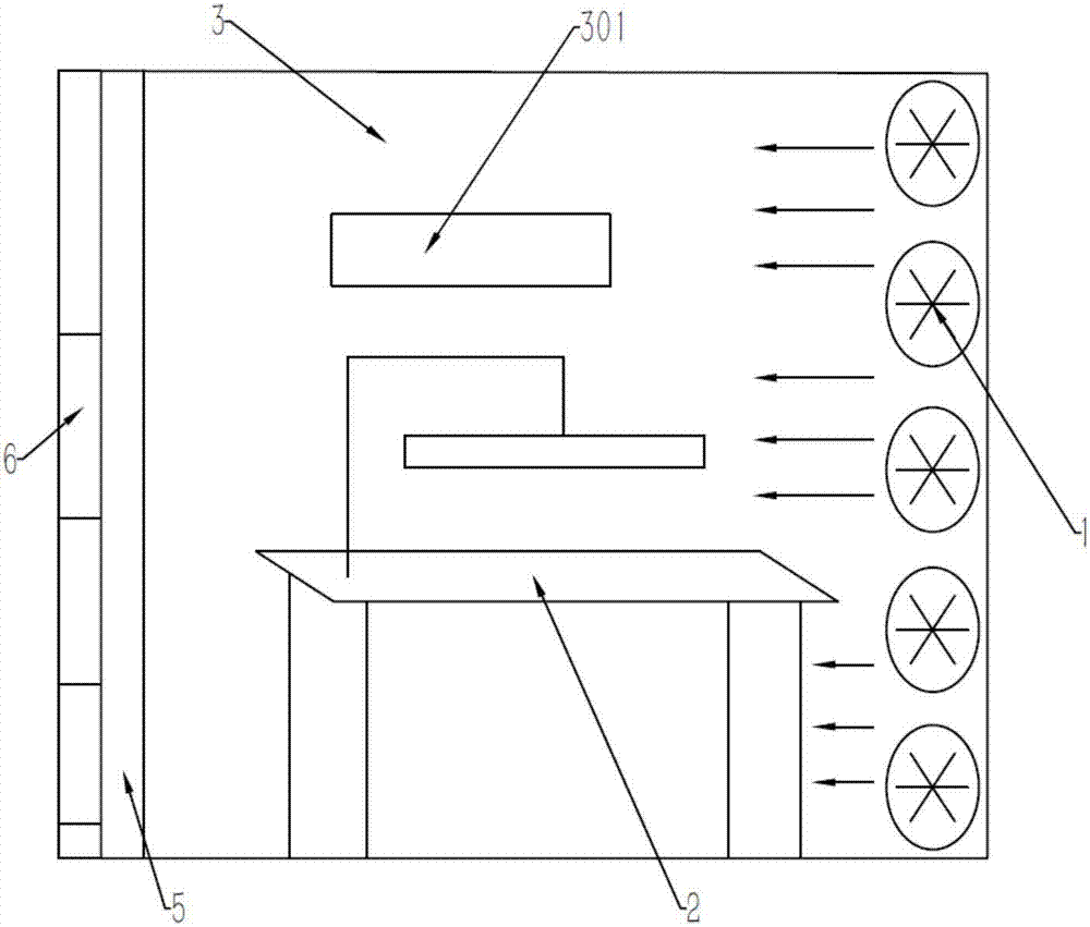 一種鋼材自動(dòng)拋光機(jī)用除塵室的制造方法與工藝