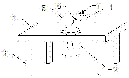 一种用于木料单边榫槽的开槽机的制造方法与工艺