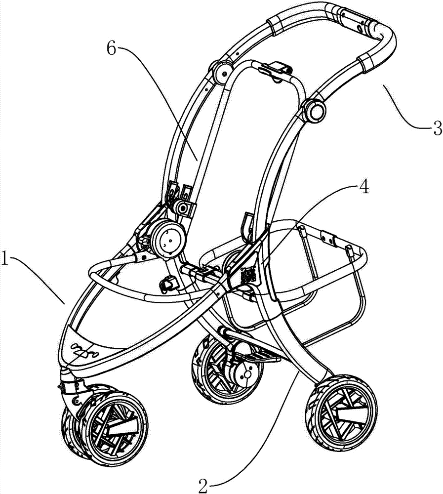 一種收疊簡易的童車的制造方法與工藝