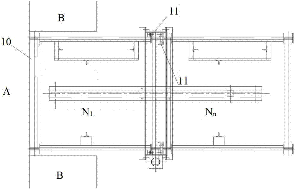 一种电梯井道结构及提升方法与流程