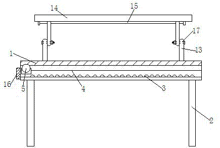 一種用于建筑工程的建筑圖紙繪圖桌的制造方法與工藝