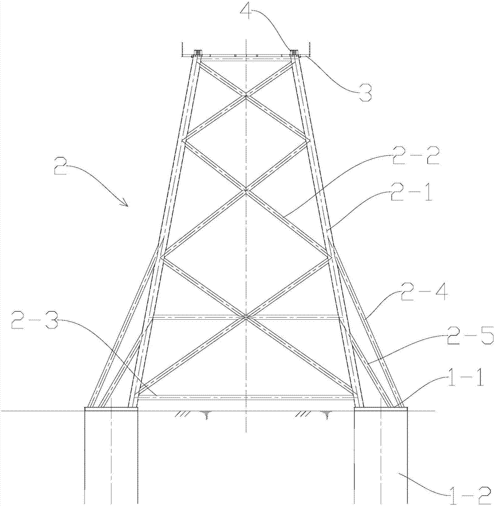 多筒基桁架式海上风电基础结构的制造方法与工艺