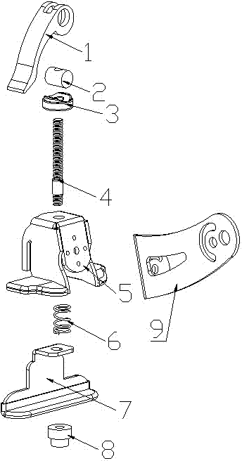 一种方便安装的汽车灯具支架的制造方法与工艺