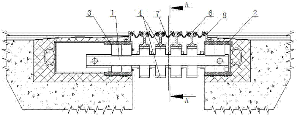 一种具有锥形弹簧位移控制系统的桥梁伸缩装置的制造方法