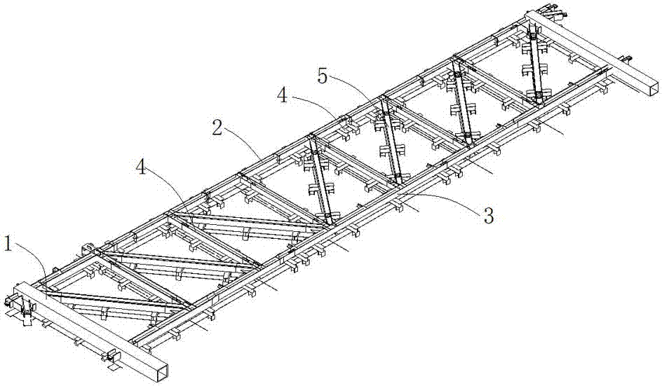 一种焊接H型钢组合桁架拼装方法与流程
