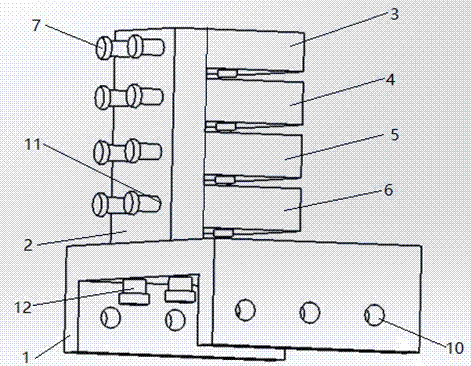 一种电火花线切割机床放电点位置标定实验夹具的制造方法与工艺