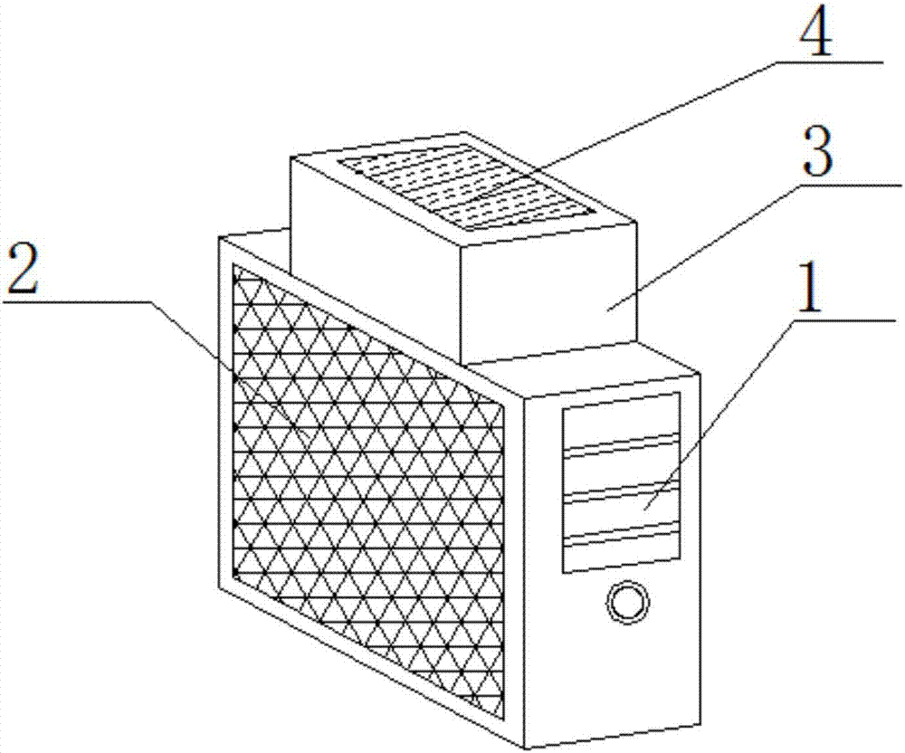一种高效散热的计算机用机箱的制造方法与工艺