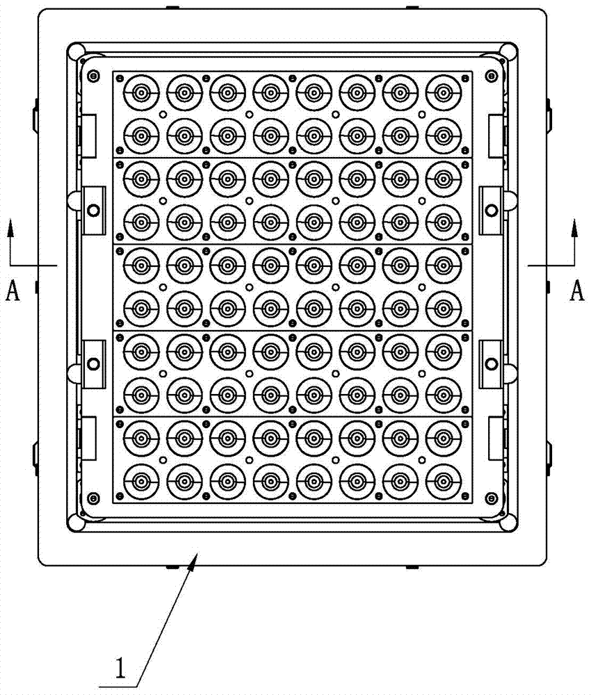 一种直线式圆柱电池托盘、注液杯组合装置的制造方法