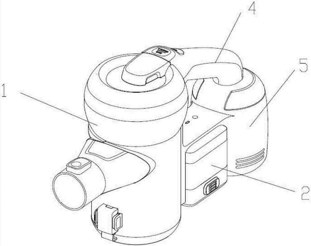 一种手持式吸尘器的制造方法与工艺