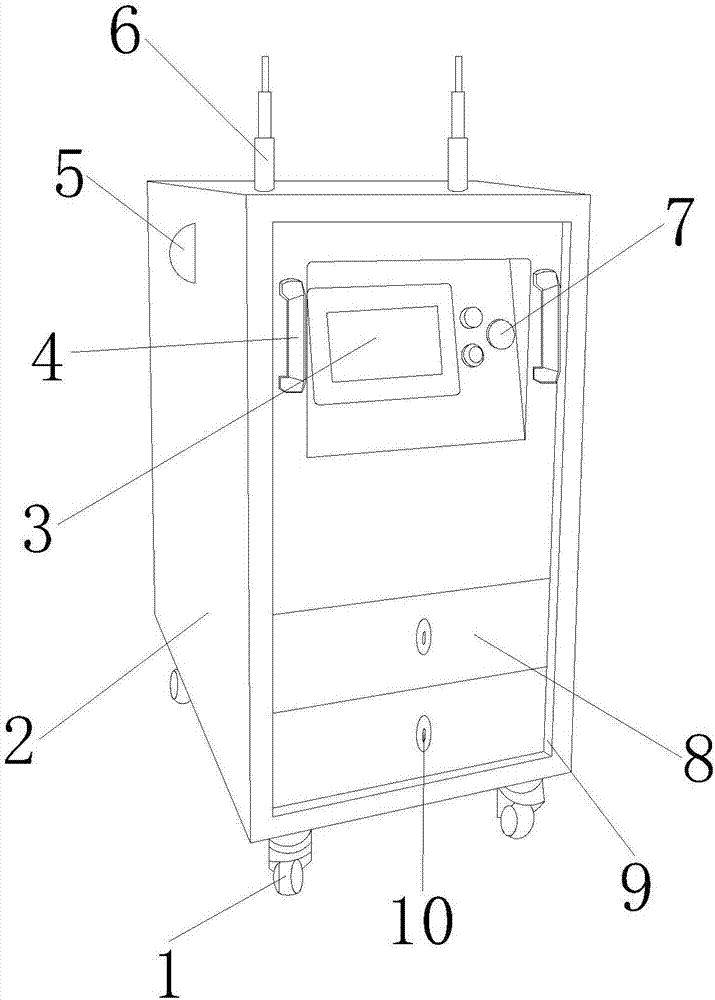 一種建筑工程造價(jià)預(yù)算設(shè)施箱的制造方法與工藝